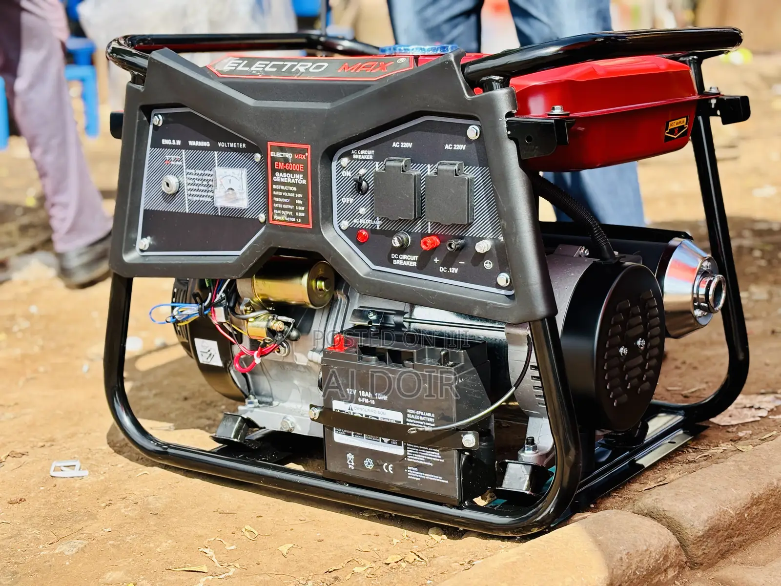 Gasoline 6.5kva Keystart