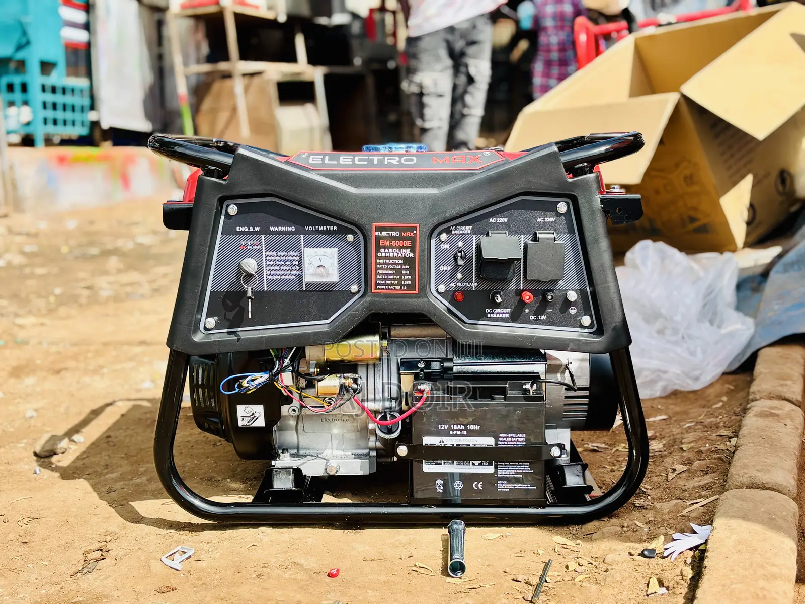 Gasoline 6.5kva Keystart