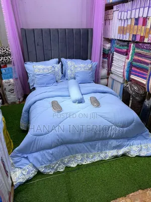 12pc Imported Duvet With Lace