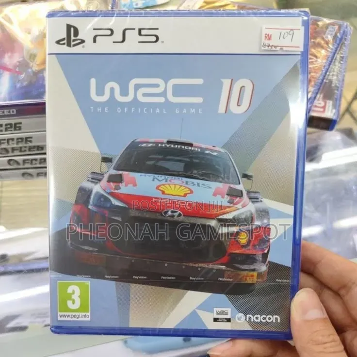 Wrc10 on Ps5
