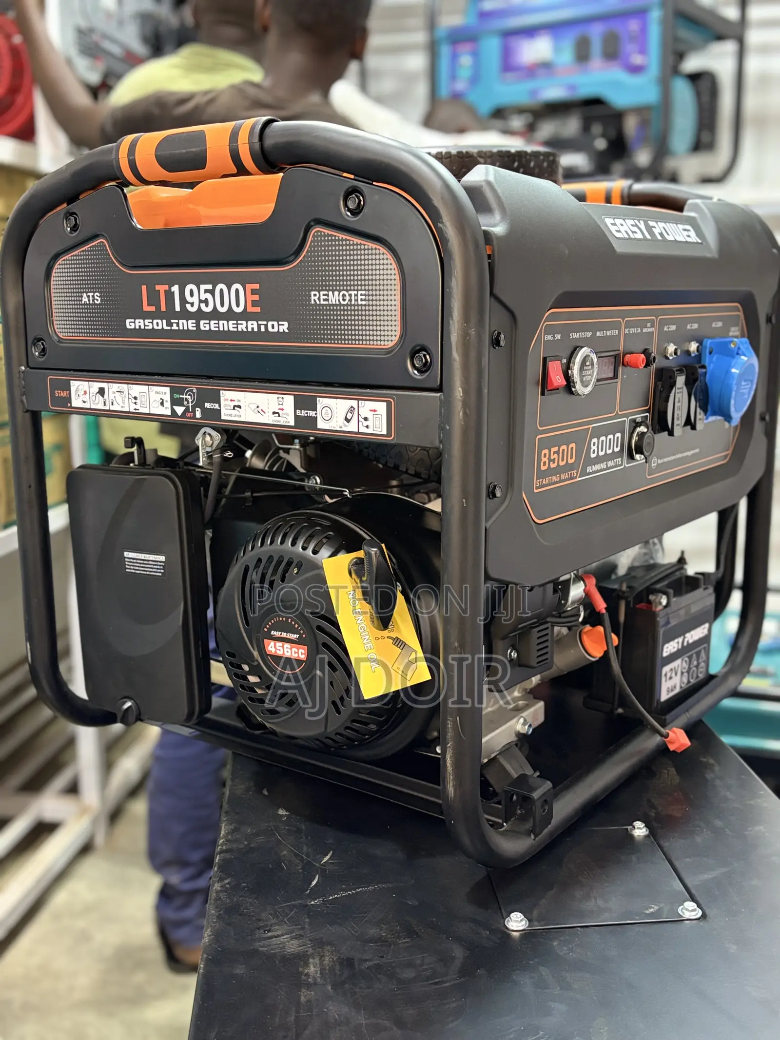 Gasoline 8.5kv Remote Start Generator