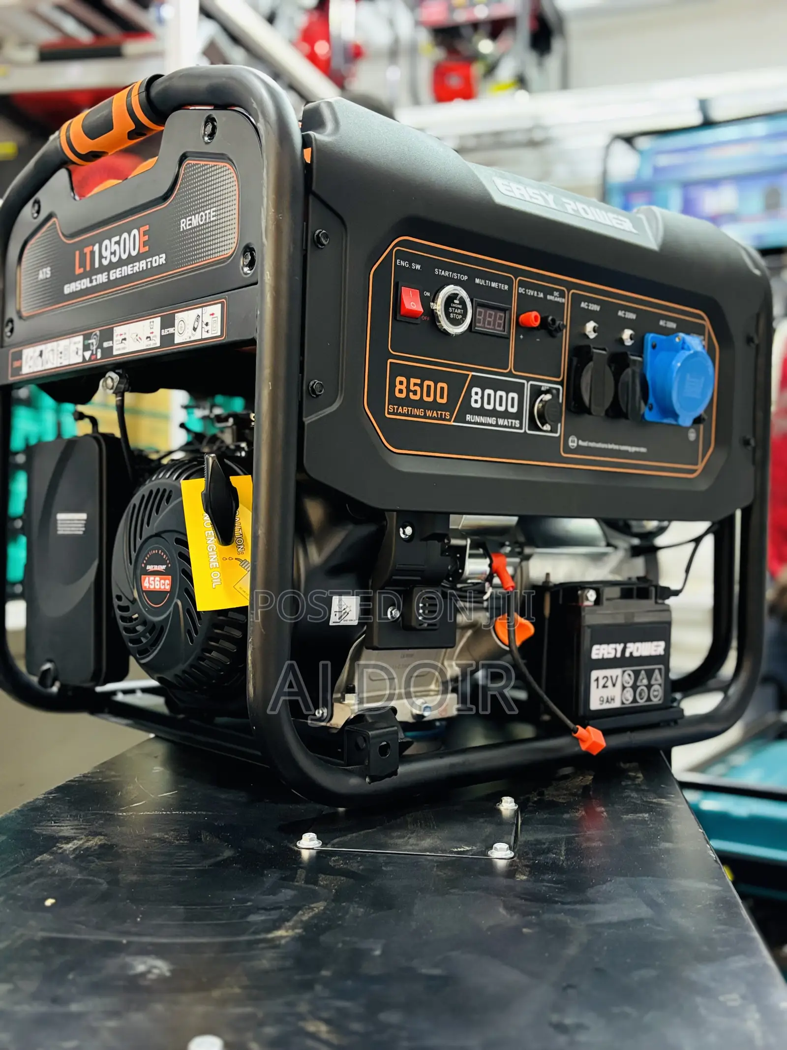 Gasoline 8.5kv Remote Start Generator