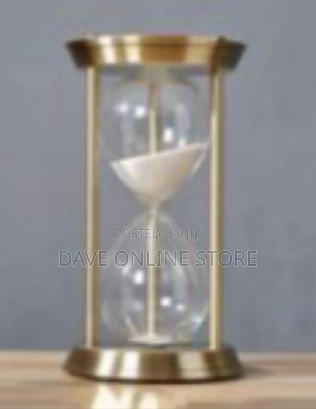 Elegant Vintage Brass Hourglass Sand Timer