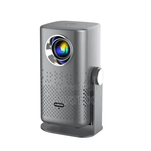 Porodo Gobo Portable Air Projector, Rechargeable Projector With Stand