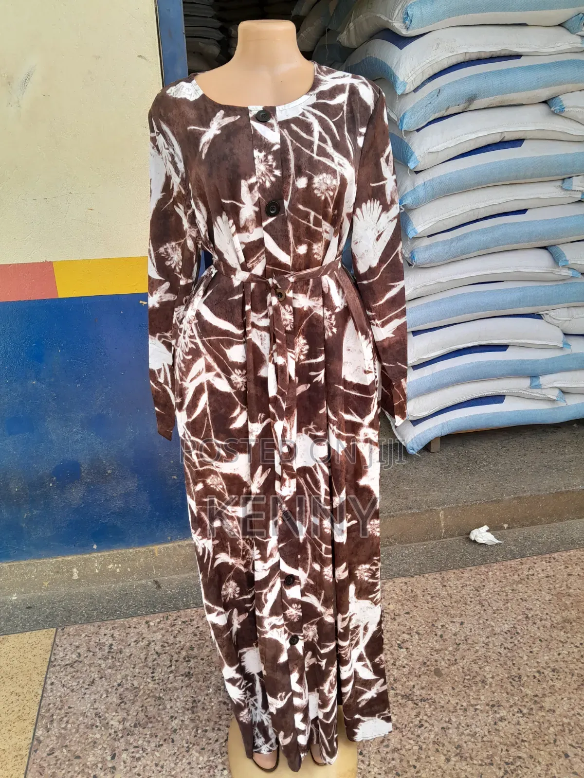 Print Long Dress