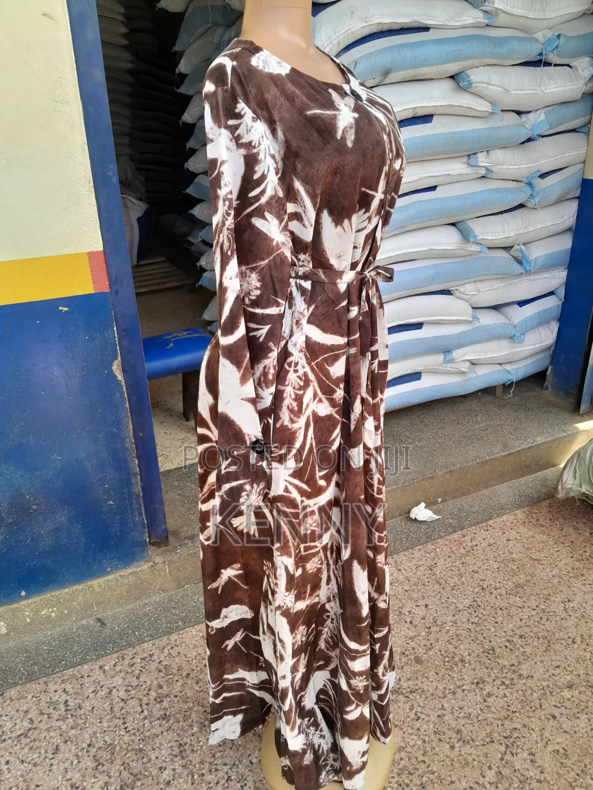 Print Long Dress