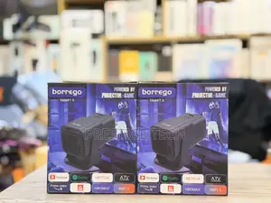 Borrego Smart 5 Portable Projector With Dual Built-in Game Console