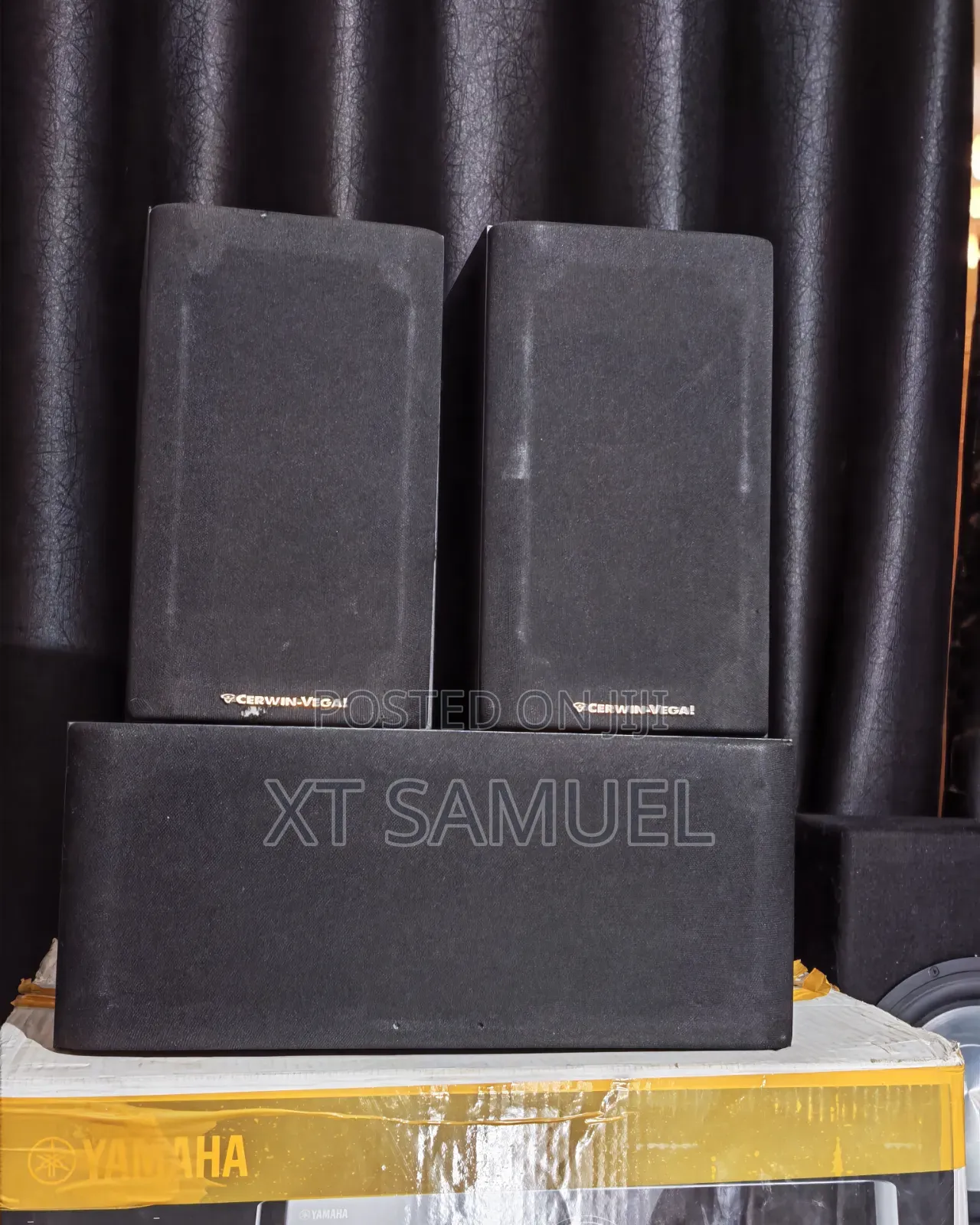 Cerwin Vega L+C+R Set Bookshelf Speakers(Left , Right Center Speaker