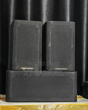 Cerwin Vega L+C+R Set Bookshelf Speakers(Left , Right Center Speaker