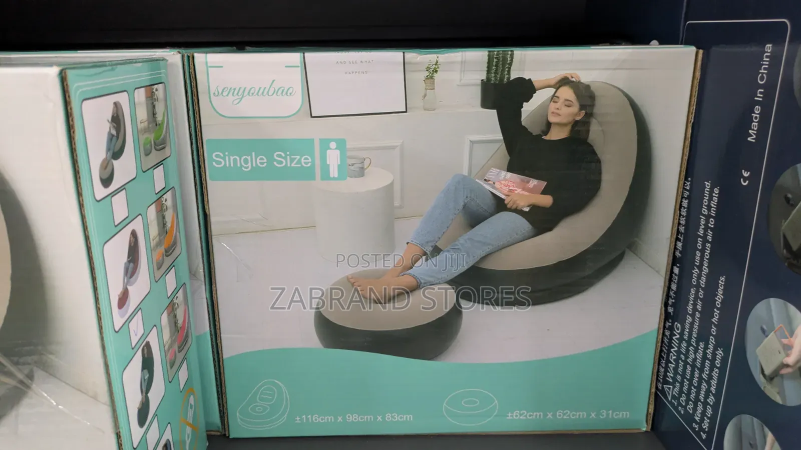 New Air 2in1 Inflatable Chair Sofa