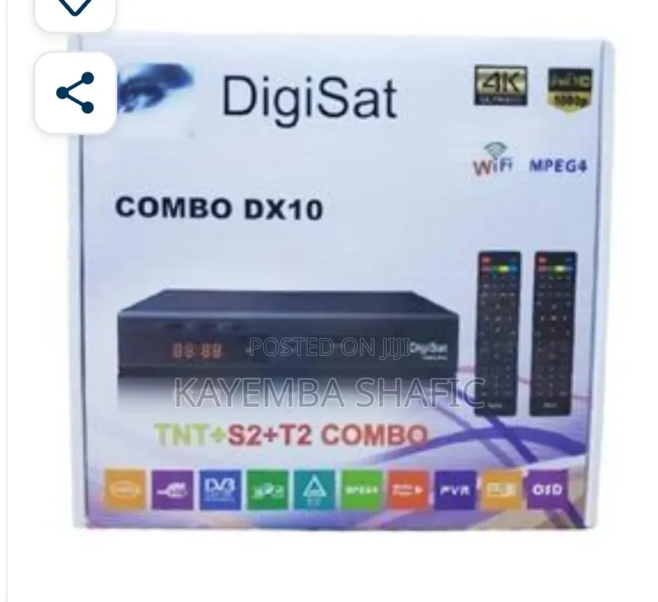 Digisat Combo Dx10 Digital Television Receiver.