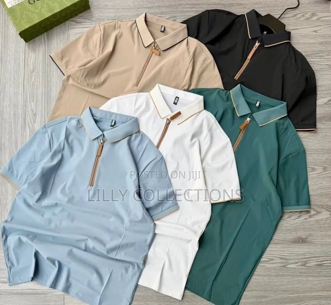 Front Zip Mens Shirts