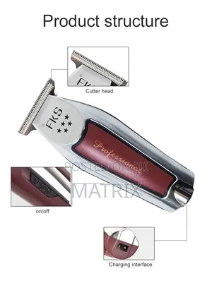 Rechargeable Hair Clipper Beard Razor for Men Style Hair Trimmer