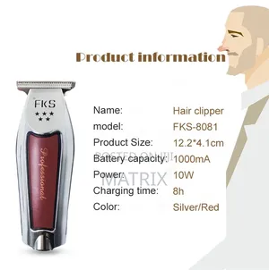 Rechargeable Hair Clipper Beard Razor for Men Style Hair Trimmer