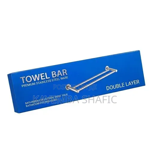 Premium Double-Layer Stainless Steel Towel Bar