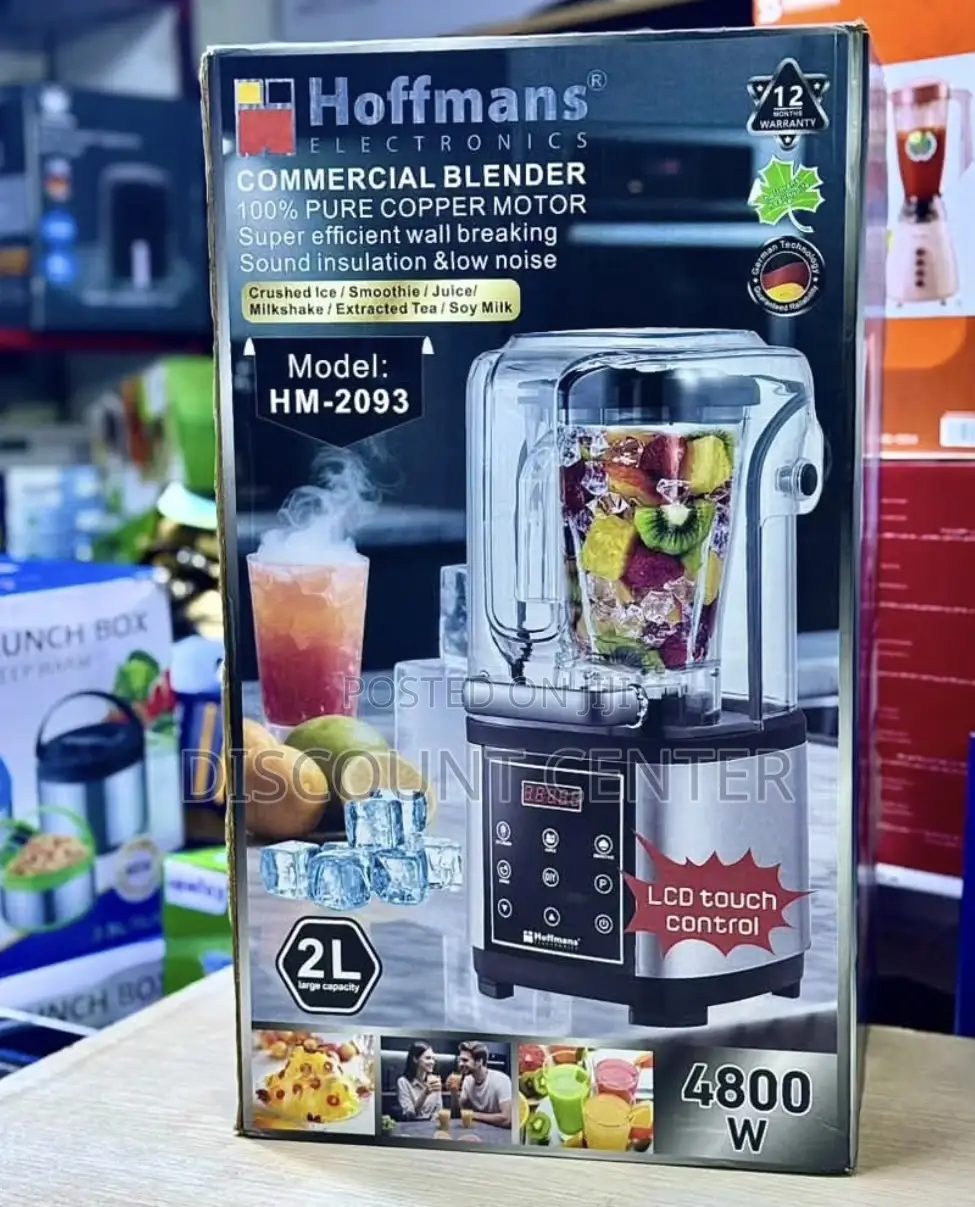 LCD Commercial Blender Pure Motor