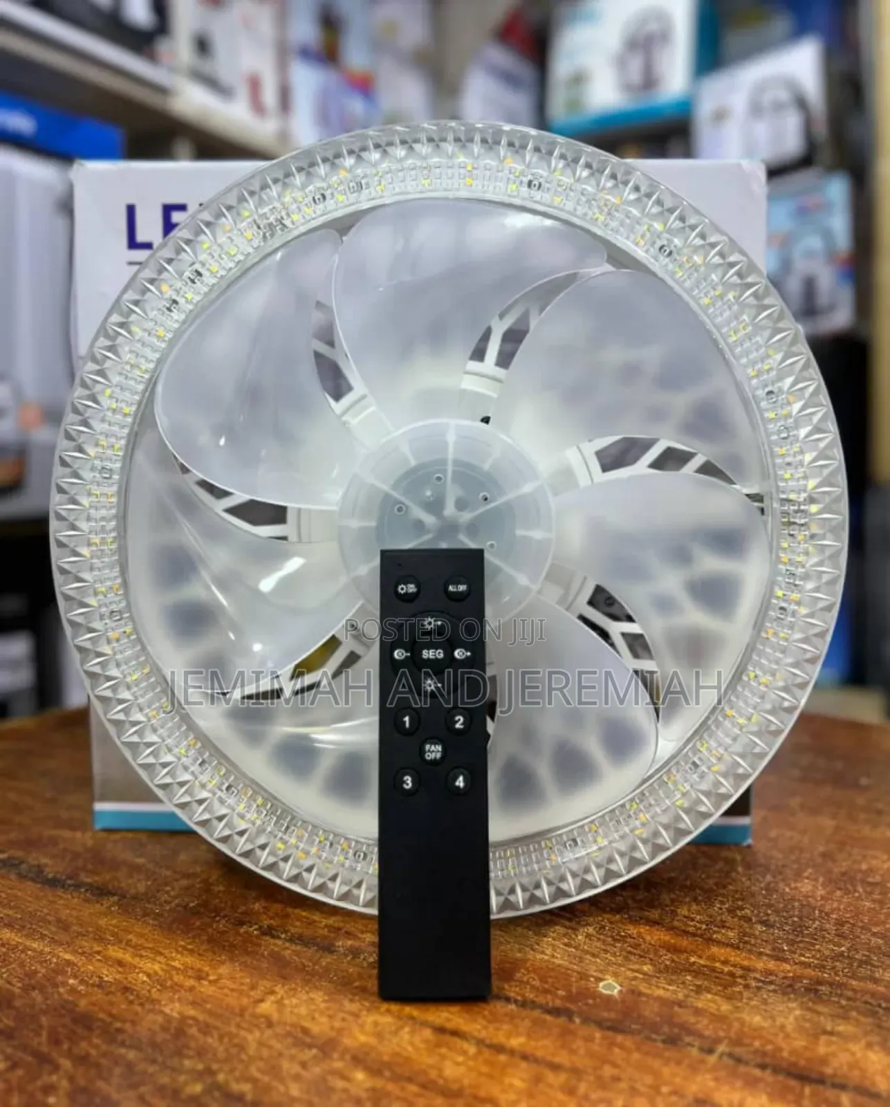 Bulb Fan With Aremote