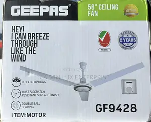 Ceiling Fan 56 Inch Geepas