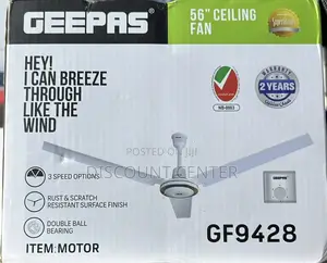 Ceiling Fan 56 Inch Geepas