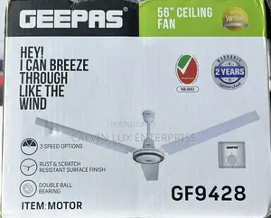 Ceiling Fan 56 Inch Geepas