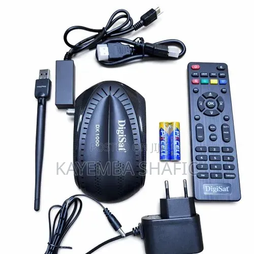 Digisat Dx1000 Digital Satellite Receiver + Usb Wi-Fi Antenna