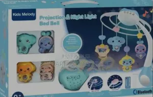 Kids Melody Projection Night Light Bed Bell With Bluetooth