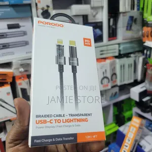 Pd 30w Cable Transparent Usb-c To Lightning