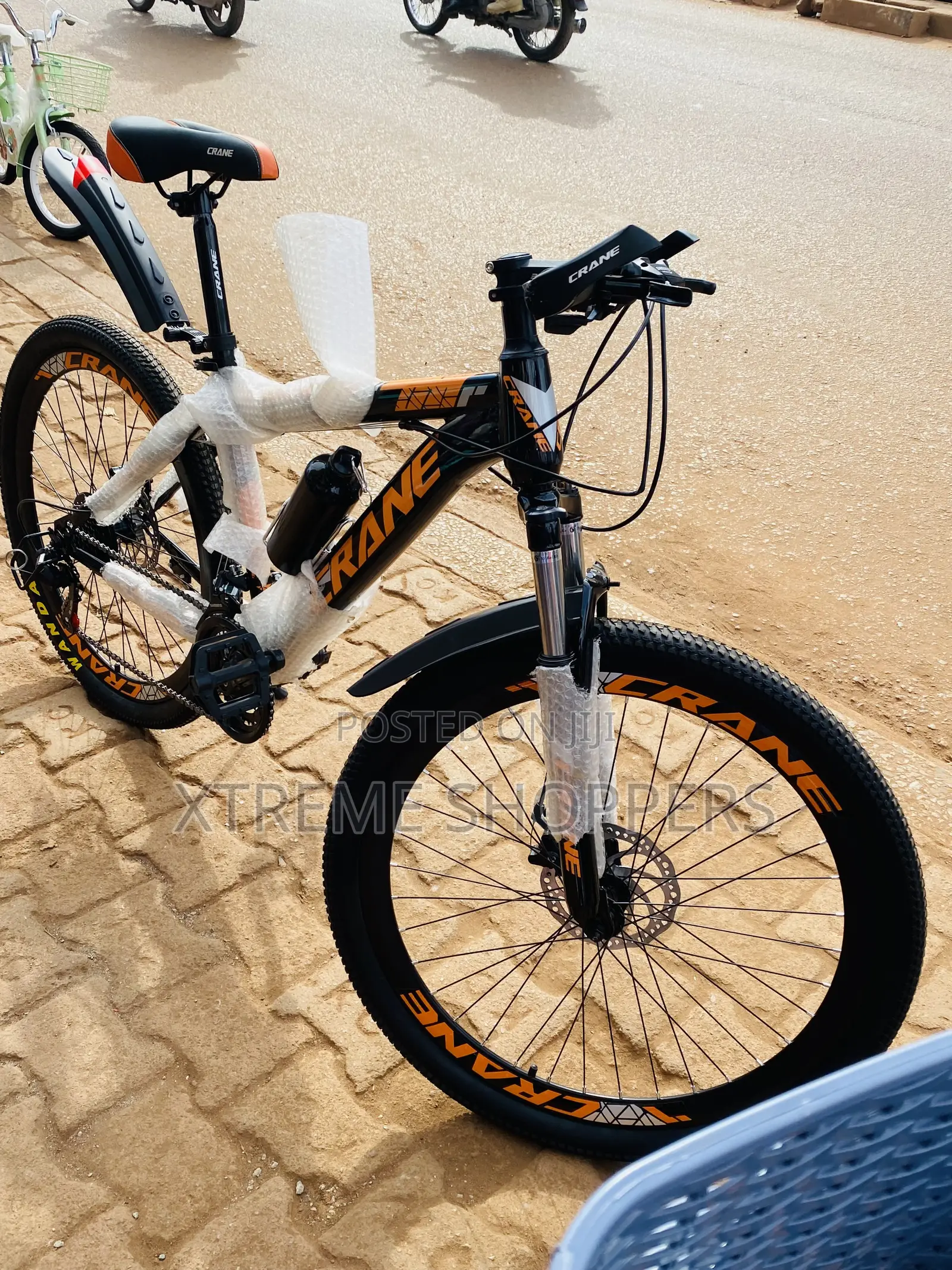 Orange,Black Color / Bike -Bicycle Size 26” Prom