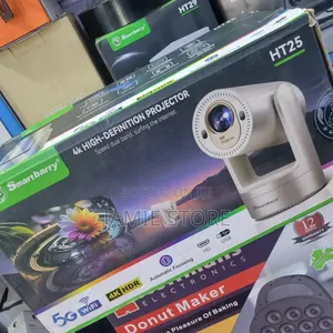Smartbarry Ht25 Rechargable Smart Projector