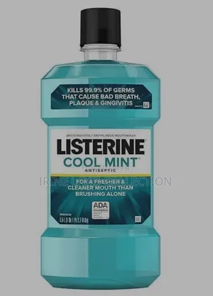 500 Ml of Listerine Cool Mint Antiseptic Mouthwash.