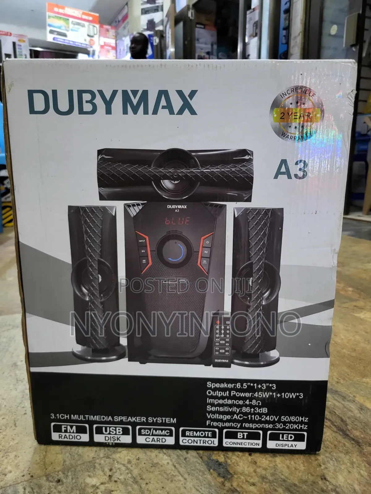 A3 Dubymax Multimedia Speaker 3.1ch