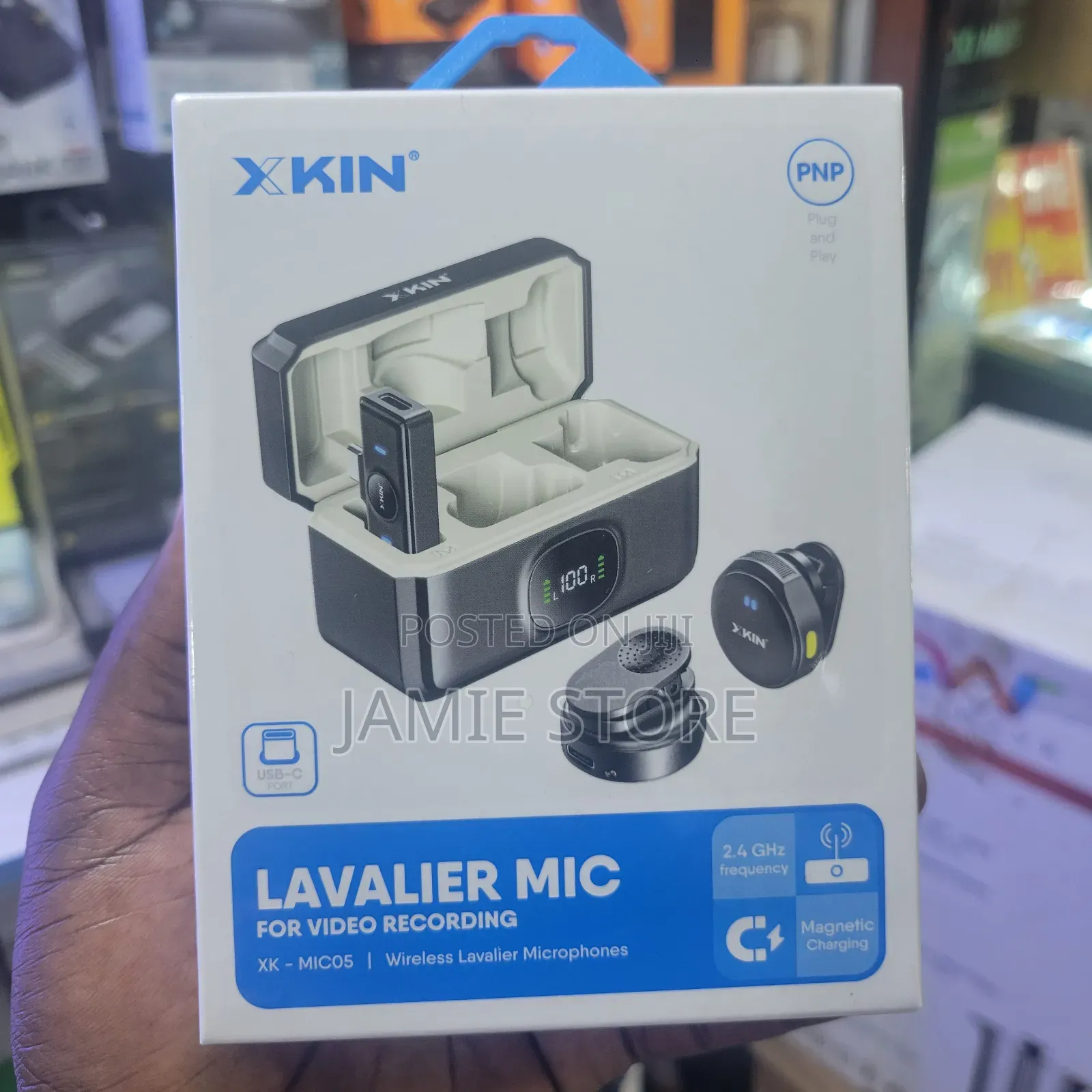 Xkin Lavelier Microphone For Video Recording  Xk-mic05