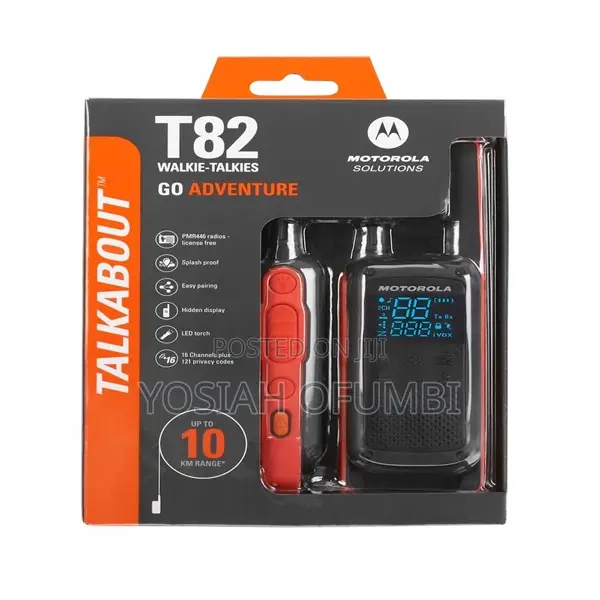 Motorola T82 Talkabout Two-Way Radio