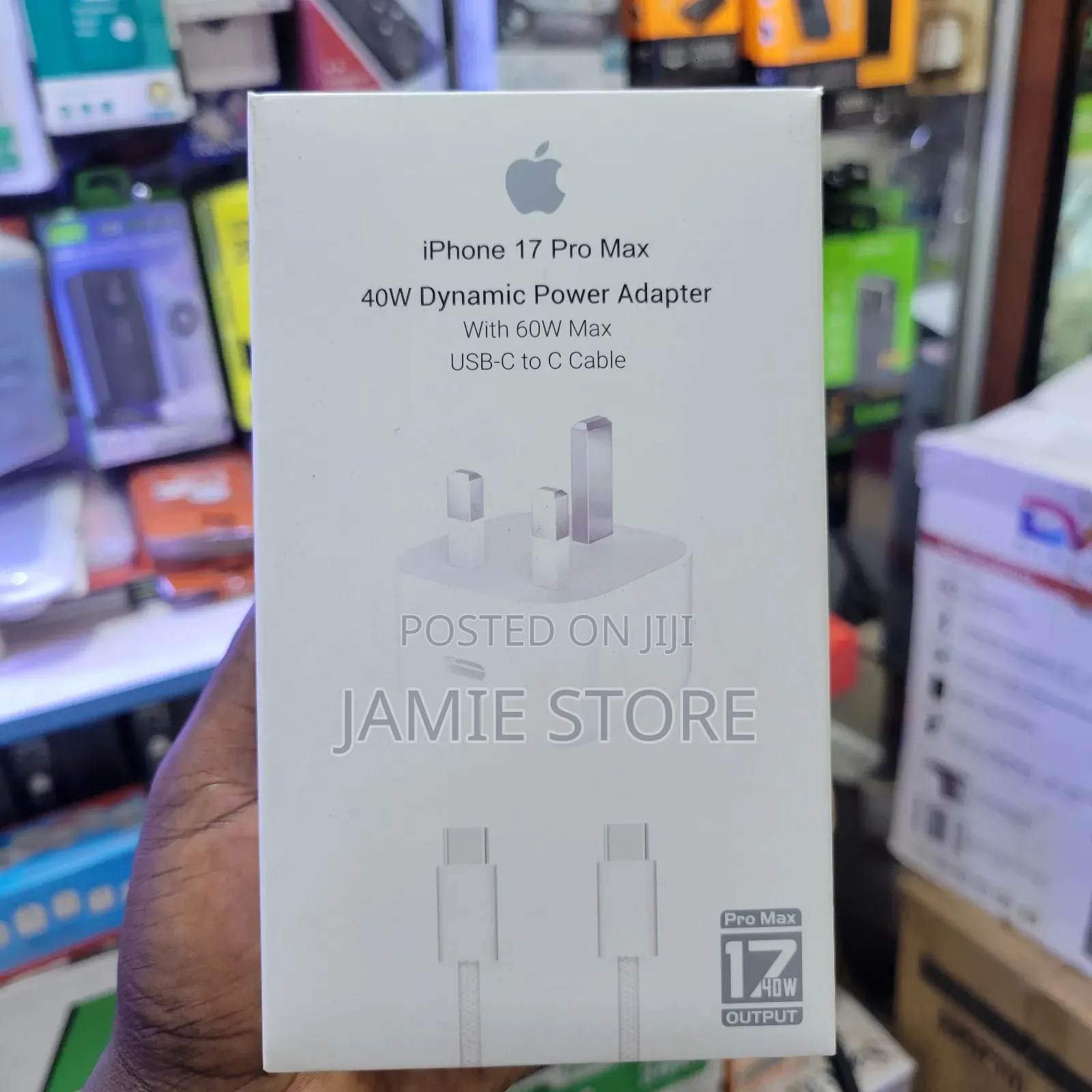 iPhone 17pro Max With 40w Dynamic Power Adapter