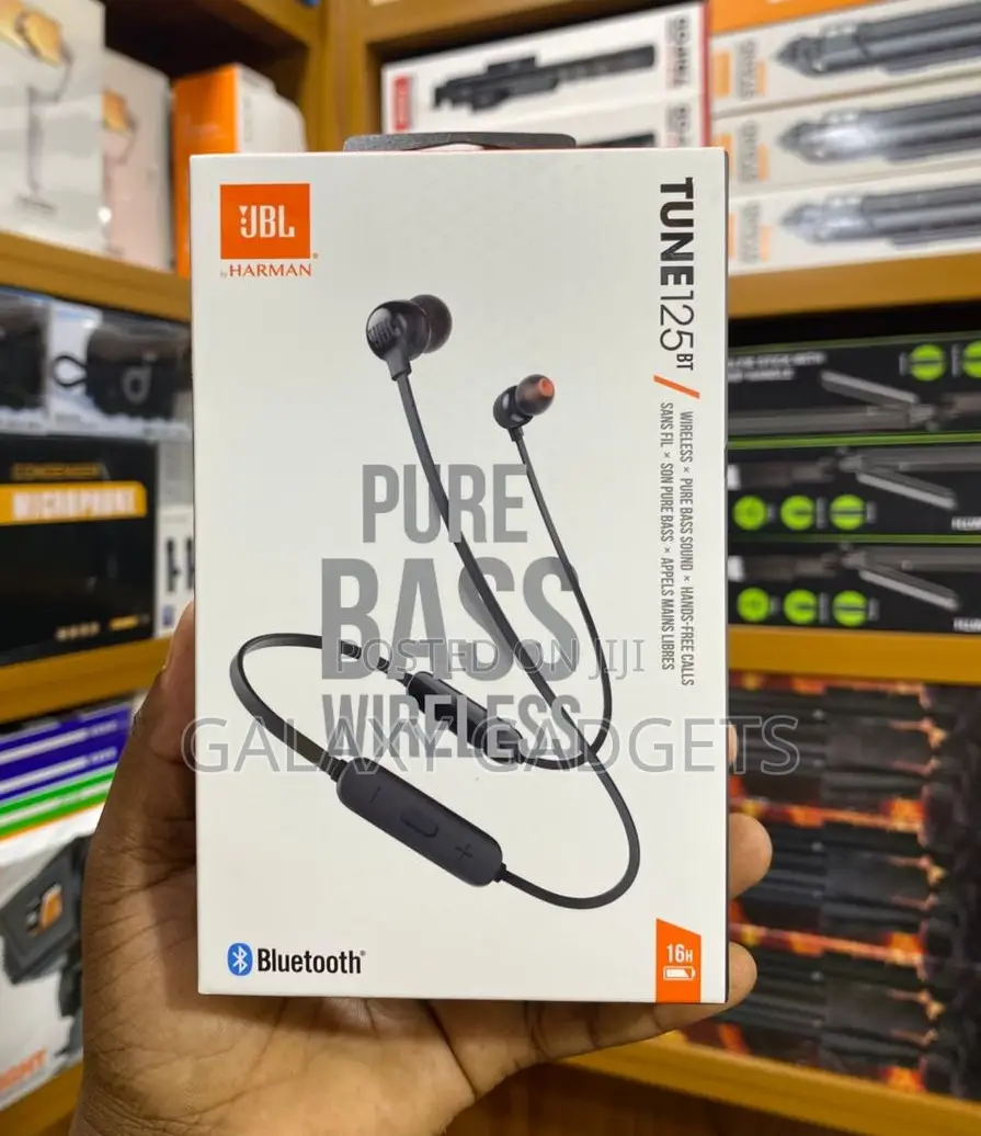 JBL Tune125bt Pure Bass Wireless Earphones