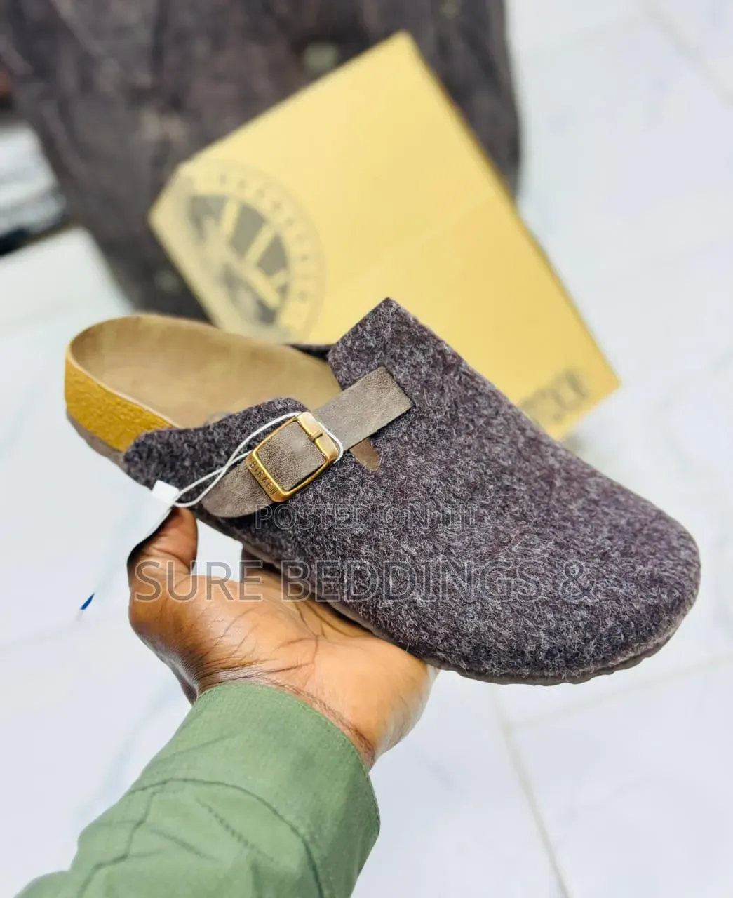Suede Birkenstock