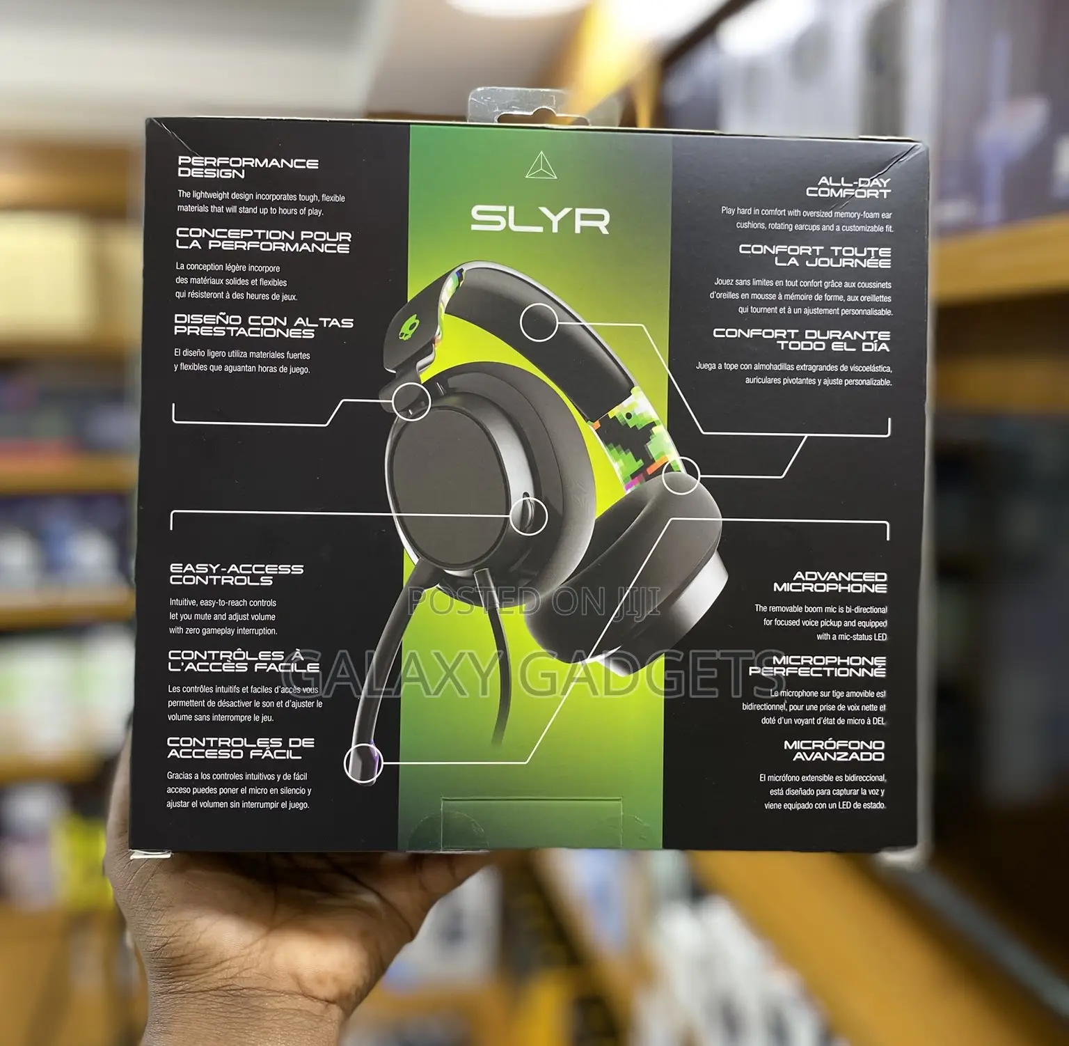 Skullcandy Slyr Multi-Platform Over Ear Wired Gaming Headset