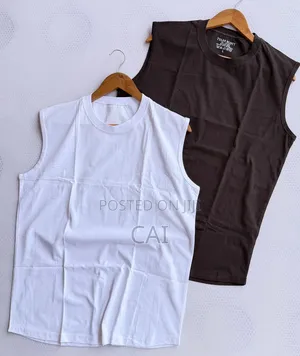 Tyler Scott Branded Cotton Sleeveless Muscle Tank