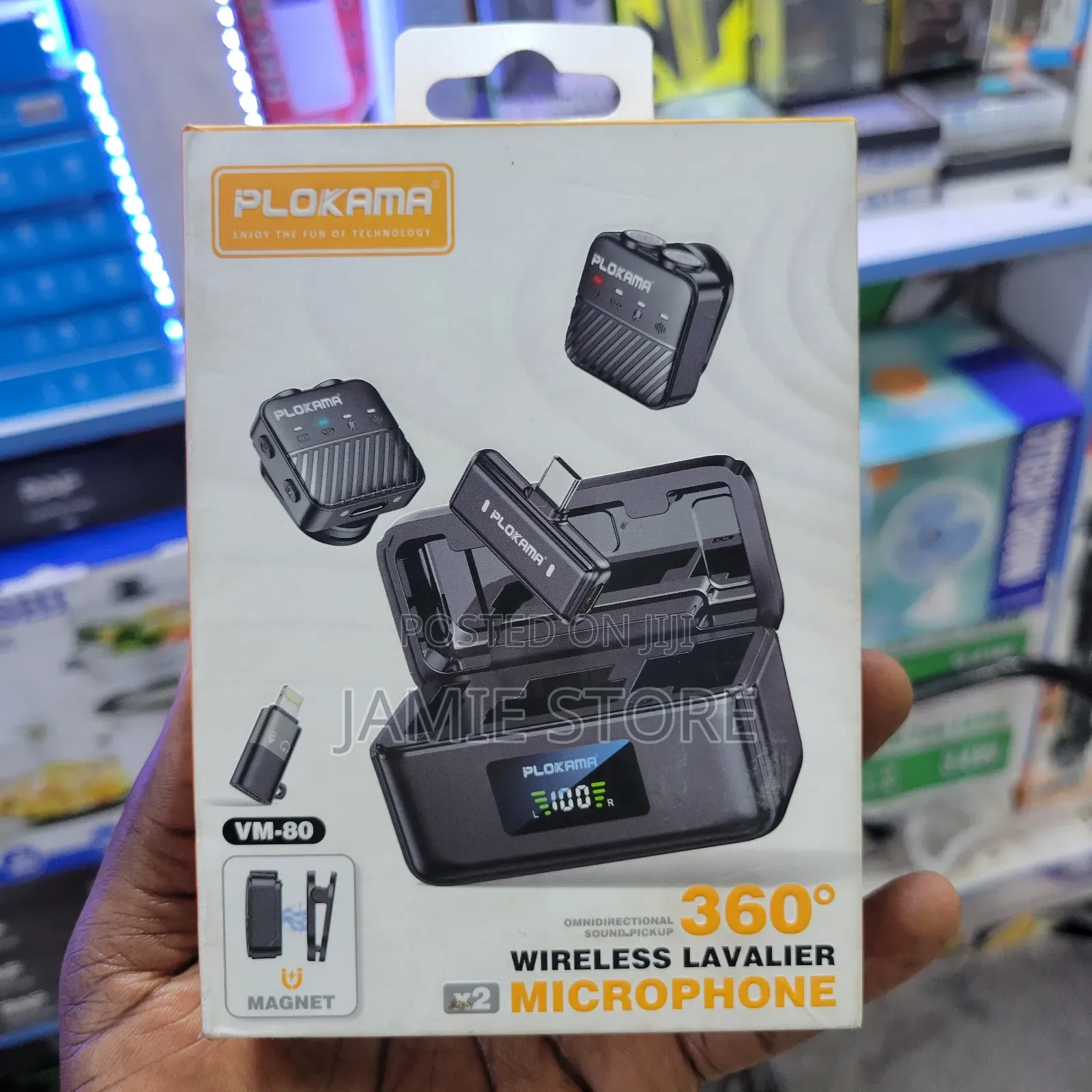 Plokama Lavelier Wireless Microphone Vm-80