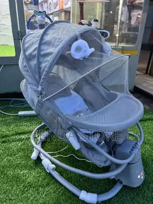 Mastella 4in1 Baby Swing and Bounce – Infant Moonlight Rocker Pod