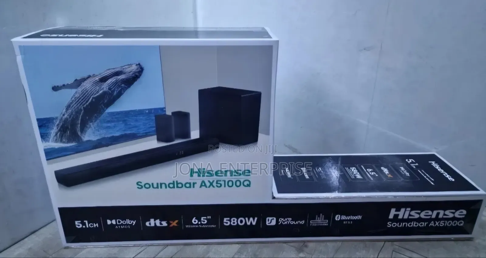 Hisense Ax5100q Soundbar 5.1 Channel Soundbar