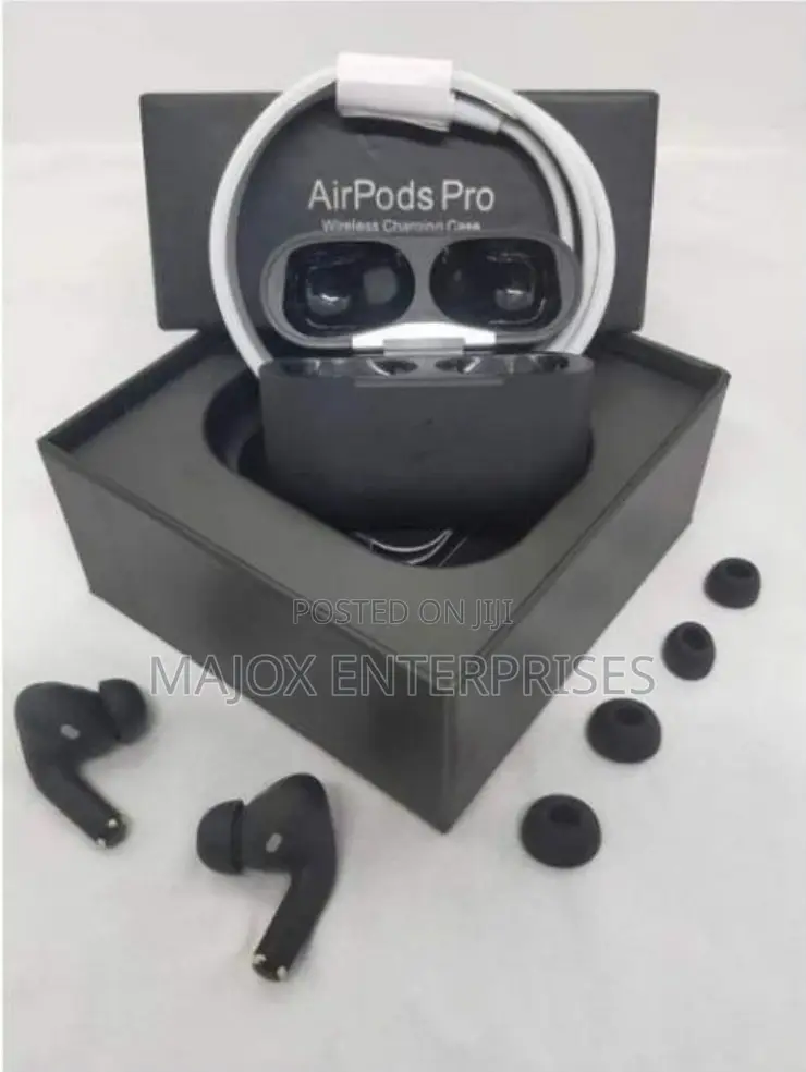 Apple Airpods Pro With Active Noise Cancellation Anc - Black