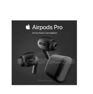 Apple Airpods Pro With Active Noise Cancellation Anc - Black