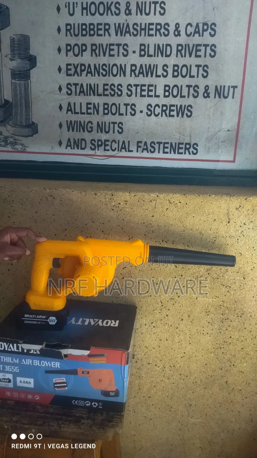 A Rechargeable Blower