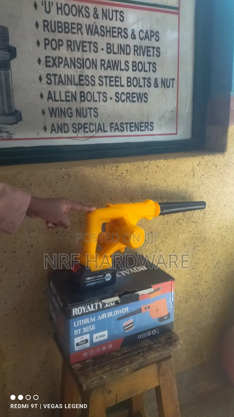 A Rechargeable Blower