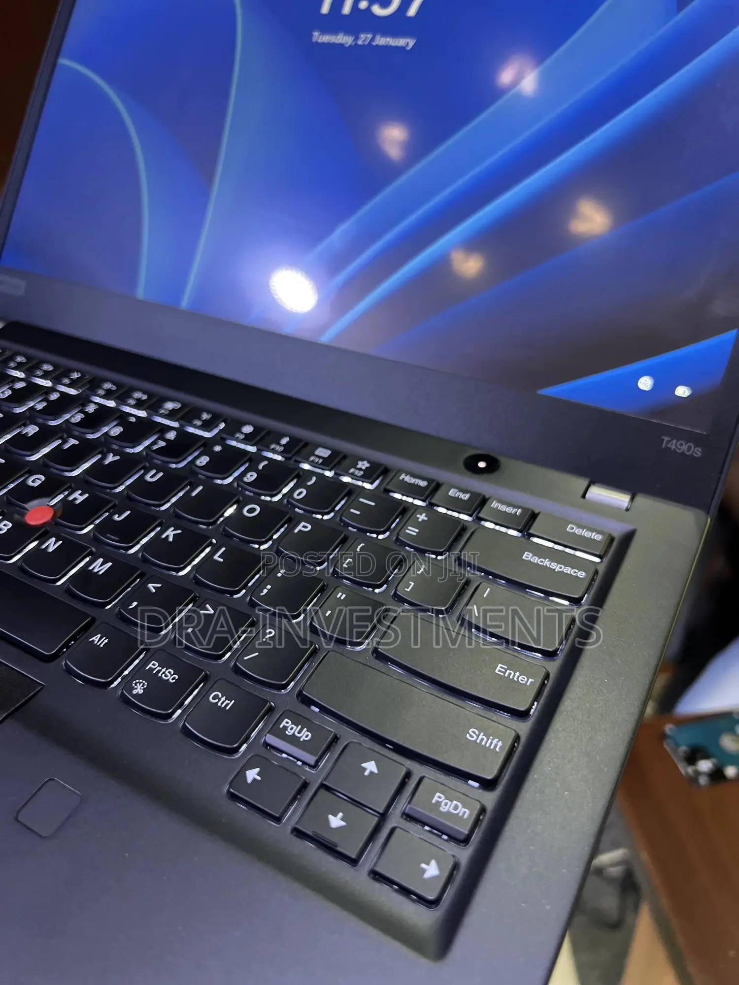 Laptop Lenovo ThinkPad T490s 8GB Intel Core i5 SSD 256GB