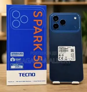 New Tecno Spark 50 128 GB Blue