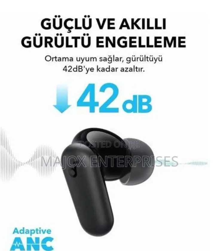 Anker Soundcore R50i Nc Wireless Bluetooth Headphones - Black
