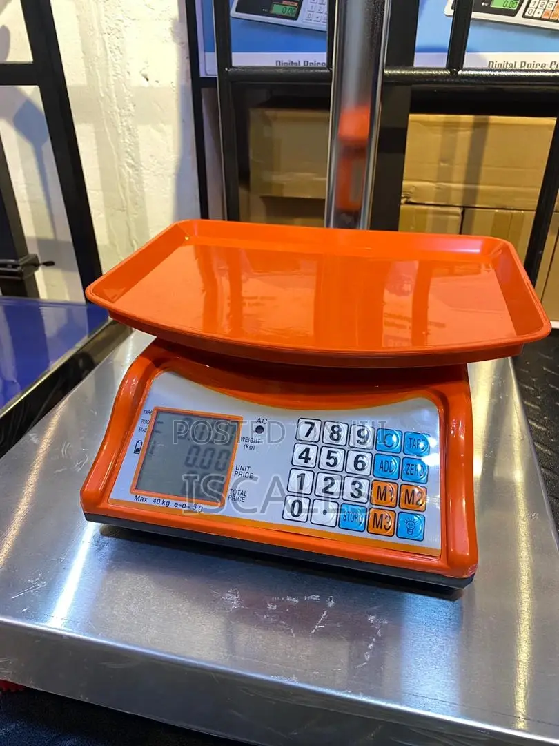 Pricing Weighing Scale 40kg Weigh Double Screen Digital Weighing Scale