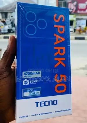 New Tecno Spark 50 128 GB Blue